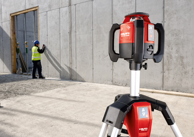 Egyéb munkaeszközök - HILTI PR 30-HVS forgólézer Pannon-fuvar 2000 Kft.